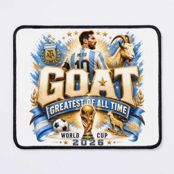 Item preview, football legend, argentinian soccer, messi fan art, world cup football designed and sold by TrueArtVibes.