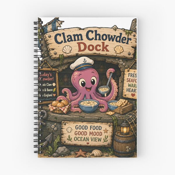 Item preview, Octopus Clam Chowder Shack designed and sold by Aaron Arts.