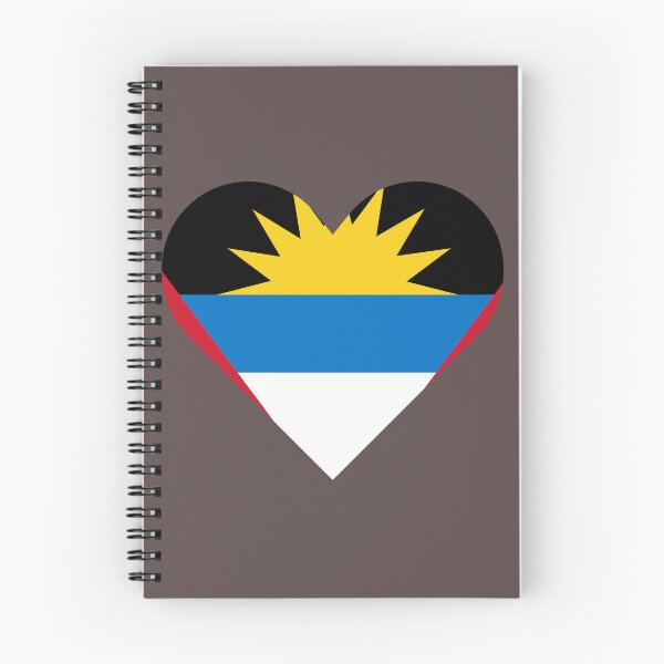 Item preview, Antigua and Barbuda Flag Heart designed and sold by NOAHMAT2.