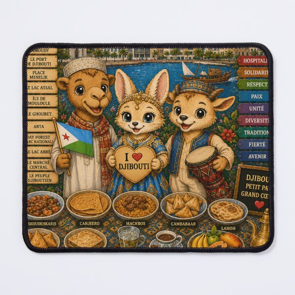 Item preview, Djibouti – Culture, Nature and Hospitality designed and sold by Cifi64.