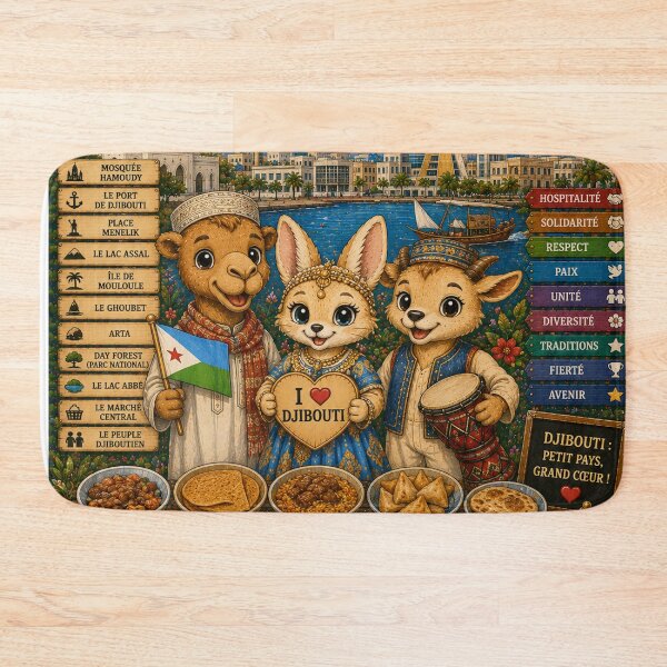 Item preview, Djibouti – Culture, Nature and Hospitality designed and sold by Cifi64.