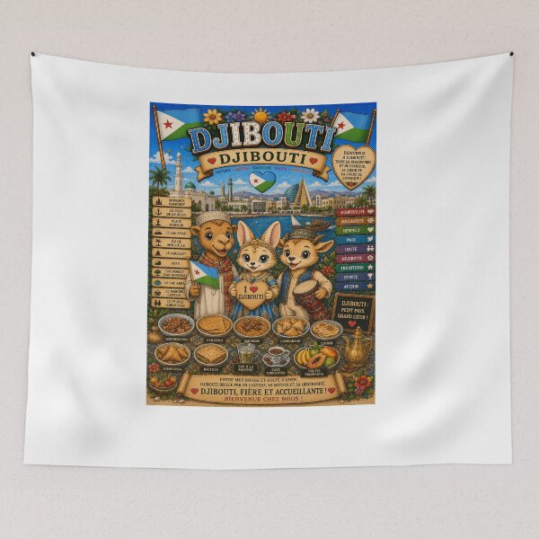 Item preview, Djibouti – Culture, Nature and Hospitality designed and sold by Cifi64.