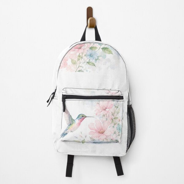 Item preview, Delicate Watercolor Garden with Hummingbirds designed and sold by Kolibra.