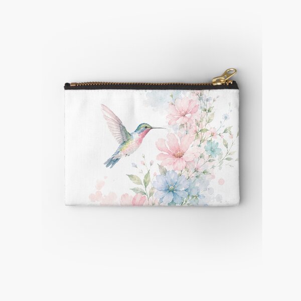 Item preview, Delicate Watercolor Garden with Hummingbirds designed and sold by Kolibra.