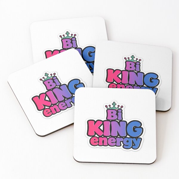 Item preview, Bi King Energy — Bisexual Pride Crown Design for Bi Men designed and sold by Bi Definition Design.