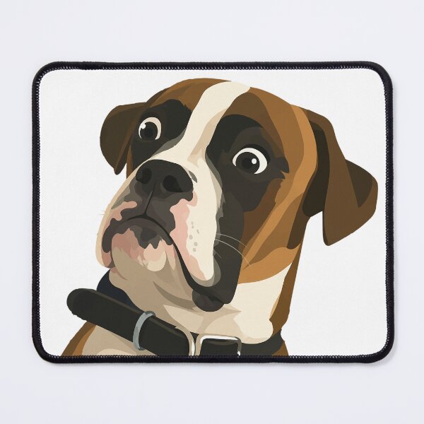 Item preview, Surprised Socked Dog Meme Illustration designed and sold by PrintondemArt.