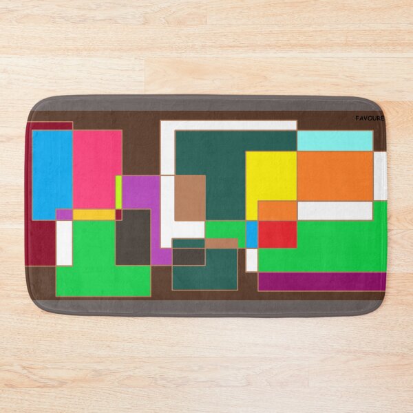 Item preview, Urban Mosaic – Colourful Geometric Wall Art designed and sold by FavouredStudio.