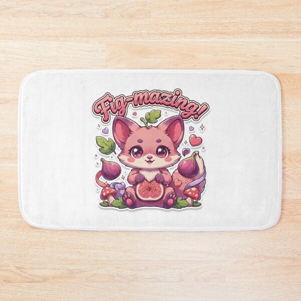 Item preview, Fig-mazing Kawaii Fig Fox T-Shirt – Cute Woodland Animal Sticker Gift for Fox Lovers, Cottagecore & Kawaii Fans designed and sold by GemBob Creations.