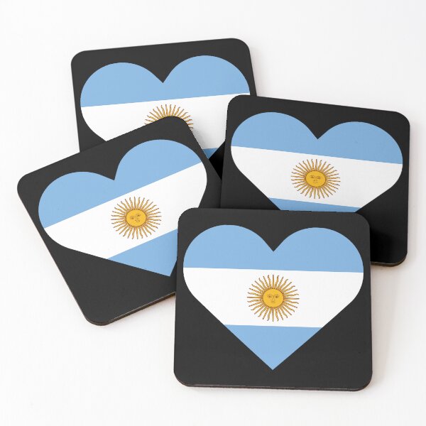 Item preview, Argentina Flag Heart designed and sold by NOAHMAT2.