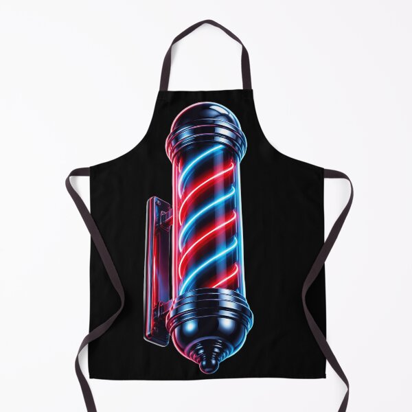 Item preview, 3D Neon Barber Pole Cyberpunk Barbershop Design designed and sold by Barber MD Culture.