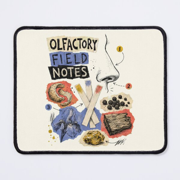 Item preview, Olfactory Field Notes - Vintage Fragrance Journal Illustration designed and sold by DegenLife.