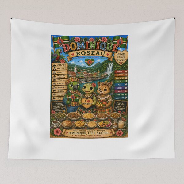 Item preview, Dominique Roseau – Nature, Waterfalls and the Caribbean designed and sold by Cifi64.