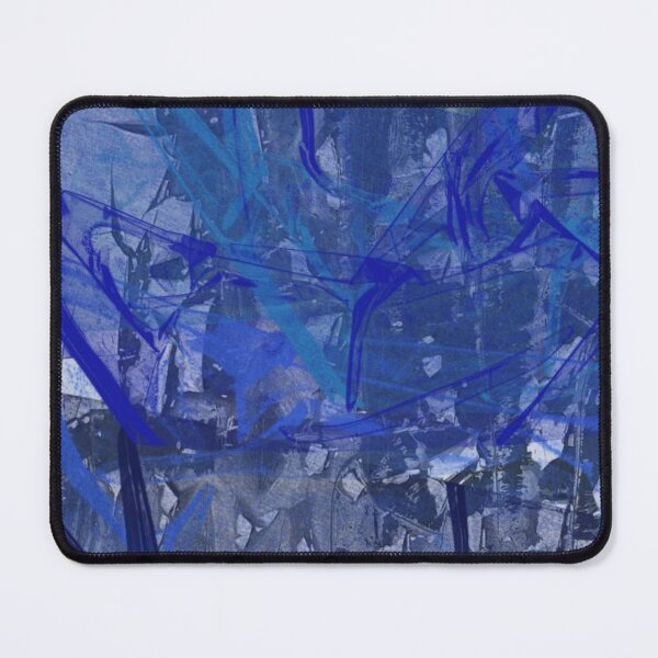Item preview, Blue Abstract Art designed and sold by Swooncake Press.