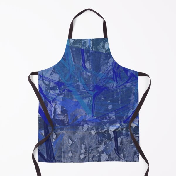 Item preview, Blue Abstract Art designed and sold by Swooncake Press.