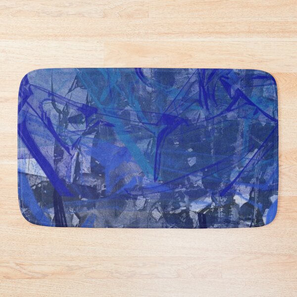 Item preview, Blue Abstract Art designed and sold by Swooncake Press.