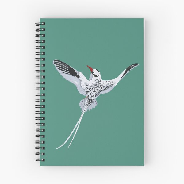 Item preview, Red Billed TropicBird Flying designed and sold by BDBirds.