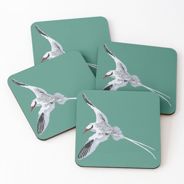Item preview, Red Billed TropicBird Flying designed and sold by BDBirds.