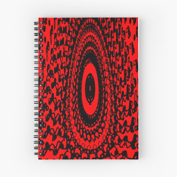 Item preview, Dark Red Sunburst Gothic Radial Pattern. designed and sold by Yenday.