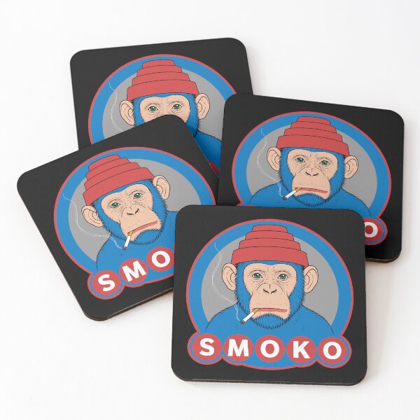 Item preview, I’m On Smoko So Leave Me Alone Smoking Monkey Energy Dome Parody designed and sold by wmxdesign.