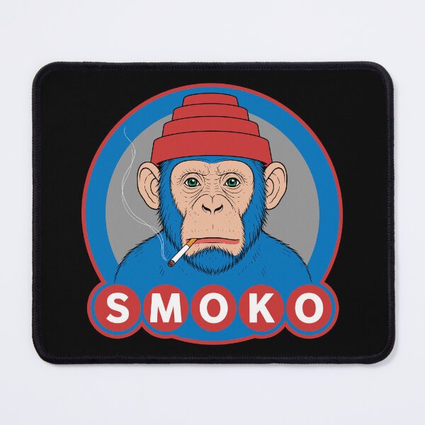 Item preview, I’m On Smoko So Leave Me Alone Smoking Monkey Energy Dome Parody designed and sold by wmxdesign.