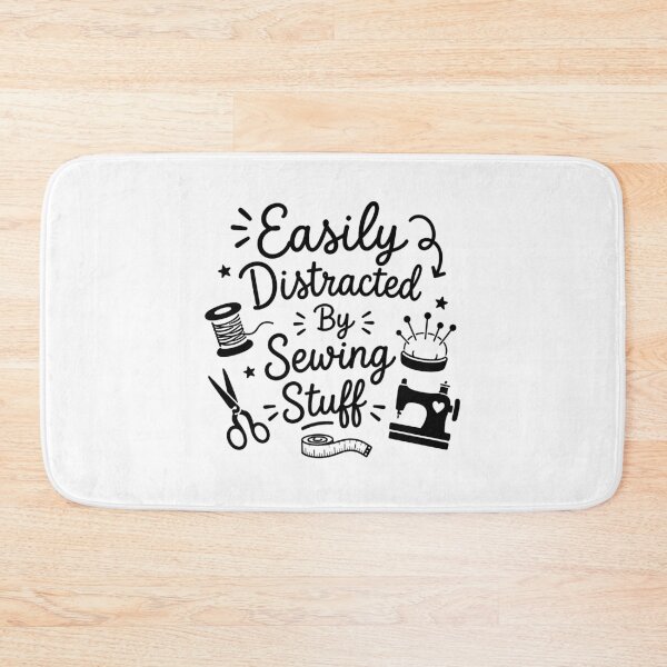 Item preview, Easily Distracted By Sewing Stuff designed and sold by gunaone-design.
