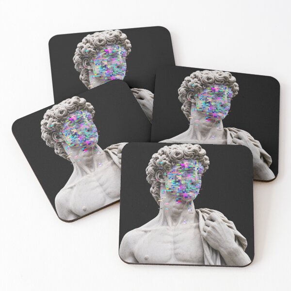 Item preview,  Adversarial Neo-Classical Glitch Art - Adversarial Statue Design designed and sold by Uglyandcute.