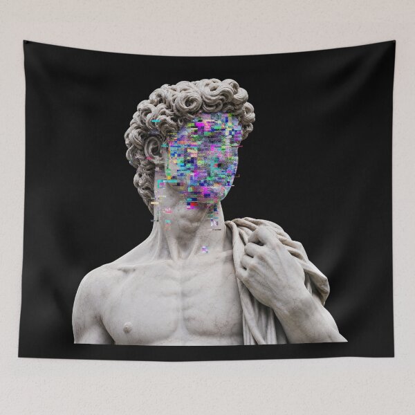 Item preview,  Adversarial Neo-Classical Glitch Art - Adversarial Statue Design designed and sold by Uglyandcute.