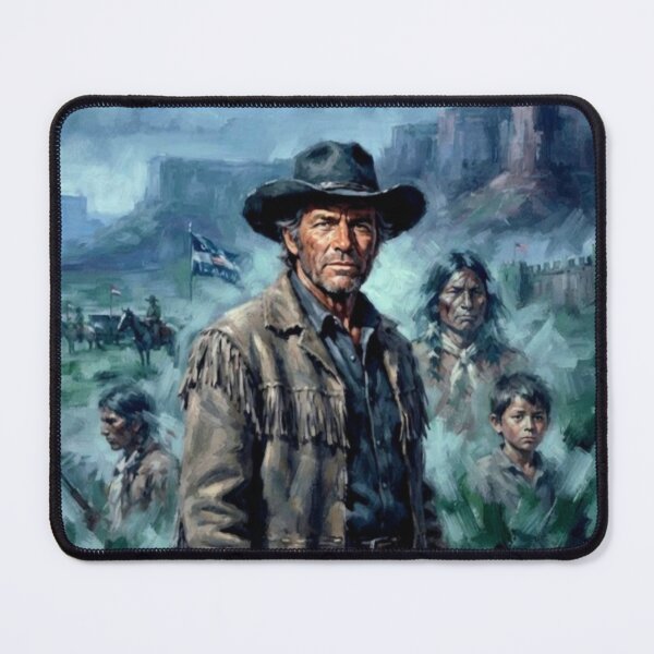 Item preview, Hondo Lane Retro Western Tribute Art Poster designed and sold by Art's Diner.
