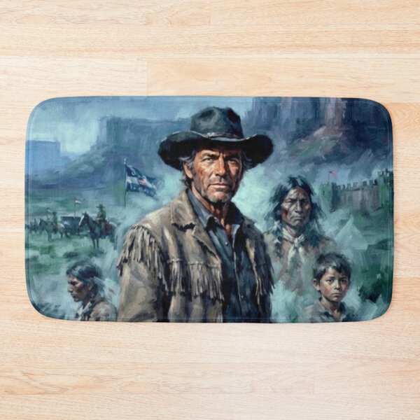Item preview, Hondo Lane Retro Western Tribute Art Poster designed and sold by Art's Diner.