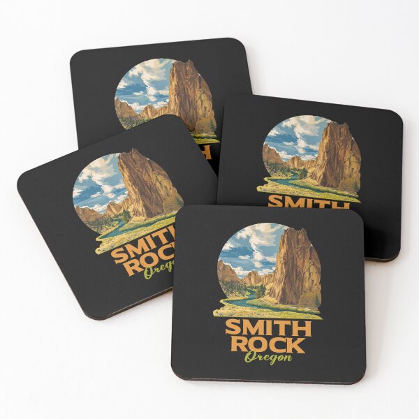 Item preview, Smith Rock State Park Oregon Vintage Art designed and sold by LinaValearte.