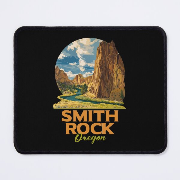 Item preview, Smith Rock State Park Oregon Vintage Art designed and sold by LinaValearte.
