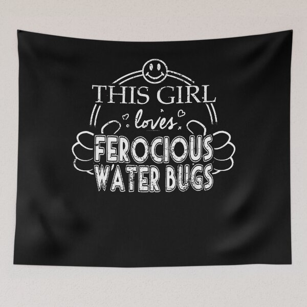 Item preview, Girl Loves Ferocious Water Bugs Pet Insect Shirt designed and sold by shoppzee.