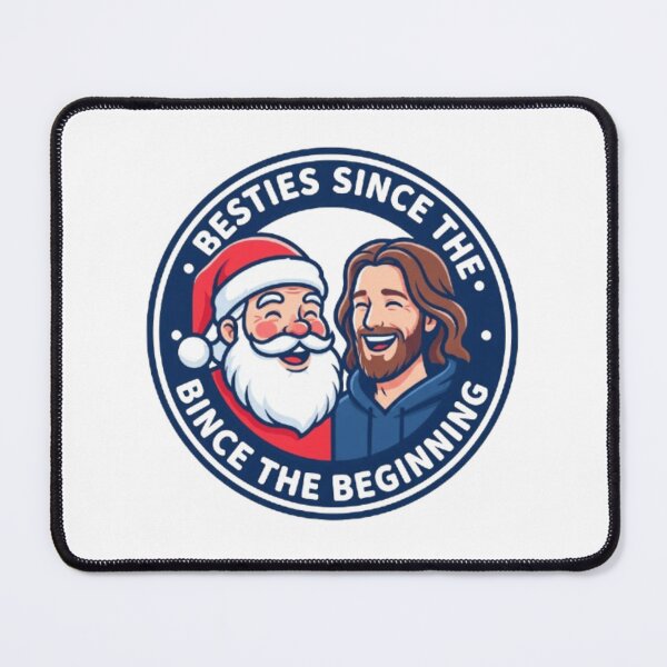 Item preview, Santa And Jesus Friendship T Shirt designed and sold by Digital Humour ⭐️⭐️⭐️.