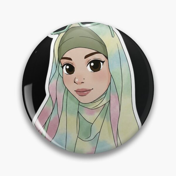 Item preview, Bringing a little pastel color and bright energy to your feed today! ??️ Loving this aesthetic.Hashtags#HijabiArt #DigitalIllustration #PastelAesthetic #BumbleLife #ModestFashion #CartoonMe #GoodVibes designed and sold by TheModernMuslimah.
