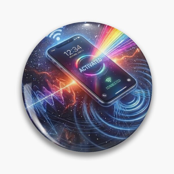 Item preview, Smartphone Electromagnetic Wave Visualization designed and sold by aurooster.