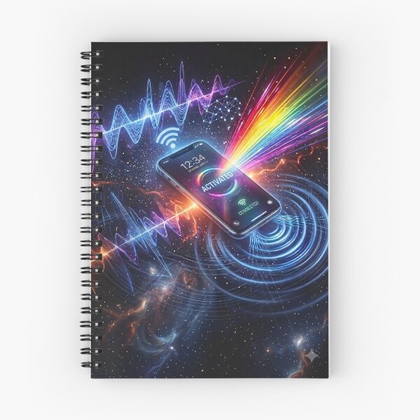 Item preview, Smartphone Electromagnetic Wave Visualization designed and sold by aurooster.