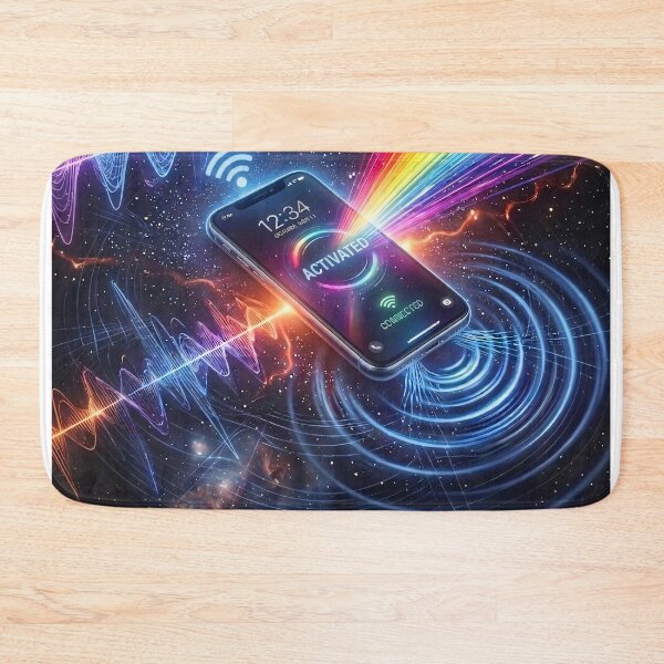 Item preview, Smartphone Electromagnetic Wave Visualization designed and sold by aurooster.