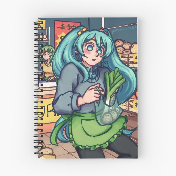 Item preview, Miku the Greengrocer designed and sold by PandaAColor.