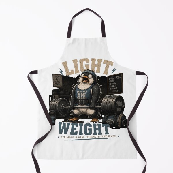 Item preview, Light Weight Baby Funny Gym Penguin Vintage Fitness Gift designed and sold by Digistore1221.