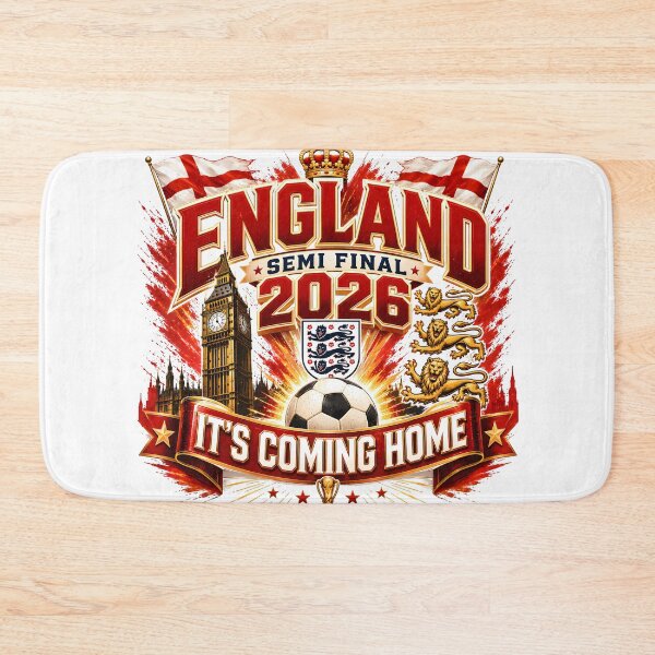 Artikelvorschau, England Fußball, englische Fußballmannschaft, Team England, England unterstützen entworfen und verkauft von TrueArtVibes.