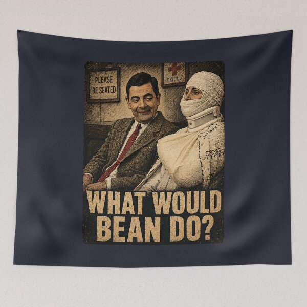 Aperçu de l'œuvre Que ferait Bean ? créée et vendue par TeeCodes.