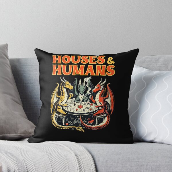 Item preview, Houses & Humans DnD Shirt | Funny Tabletop RPG Dragons Graphic Tee designed and sold by GarnerSupplyCo.
