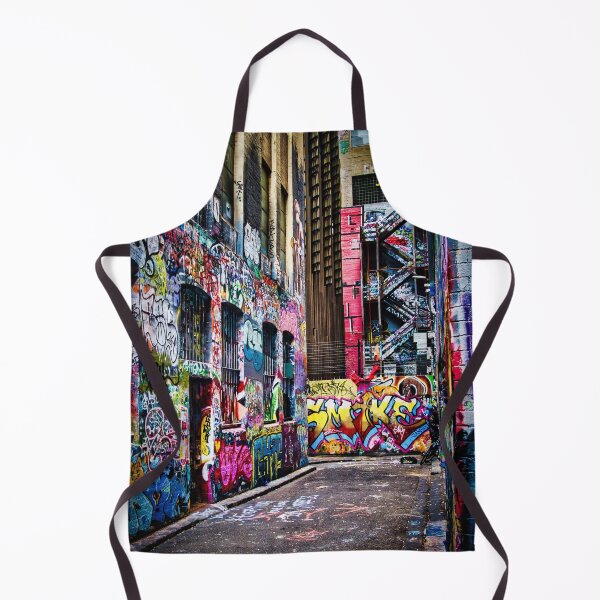 Item preview, A Vibrant Melbourne Australia Graffiti Alley designed and sold by pcole123.