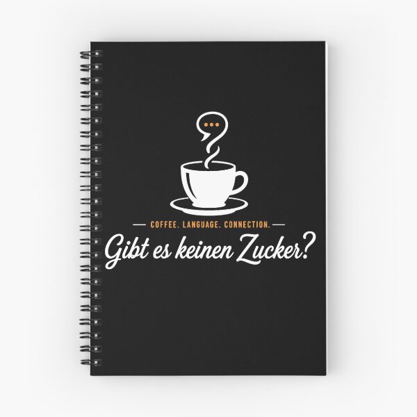 Item preview, Gibt es keinen Zucker?  | German Coffee Conversation | Language Learner Design designed and sold by Trodyglot.
