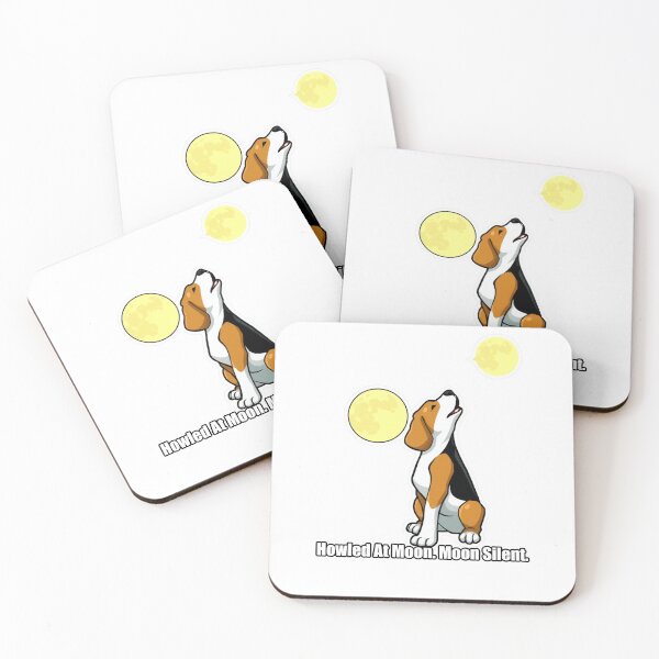 Item preview, Beagle - Howled At Moon Moon Silent - Funny Beagle Gift designed and sold by pawdrops.