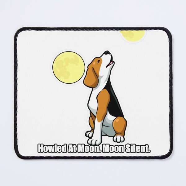 Item preview, Beagle - Howled At Moon Moon Silent - Funny Beagle Gift designed and sold by pawdrops.