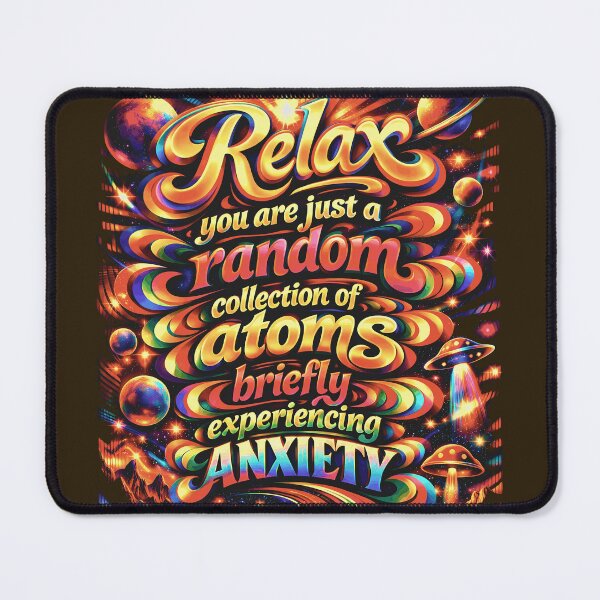 Item preview, Life Advice (Anxiety) designed and sold by Cathedral of Curiosity.