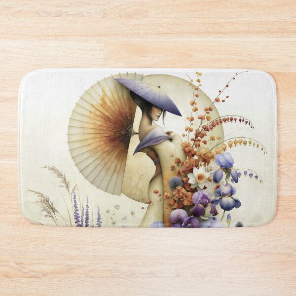 Item preview, The Iris Garden Parasol designed and sold by bloorose.