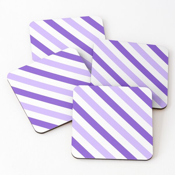 Item preview, Purple Diagonal Stripe Pattern designed and sold by Pattern Petals.