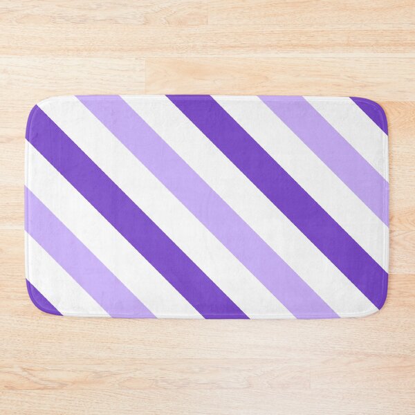 Item preview, Purple Diagonal Stripe Pattern designed and sold by Pattern Petals.
